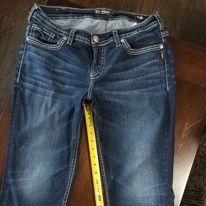 Silver Suki Mid Capri